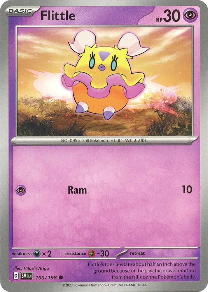 Flittle - 100/198 (SV01: Scarlet & Violet Base Set)