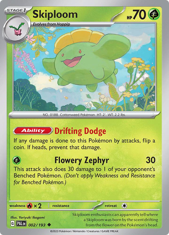 Skiploom (SV02: Paldea Evolved)