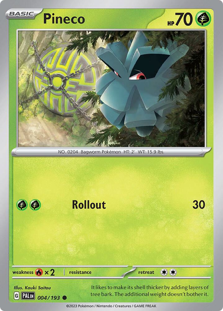Pineco (SV02: Paldea Evolved)