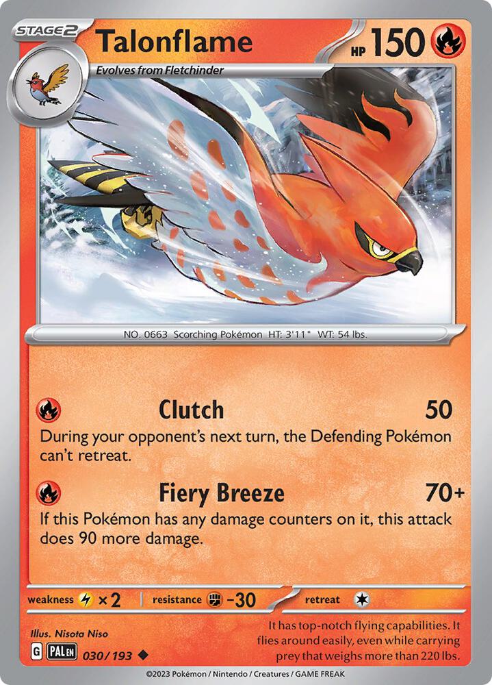 Talonflame (SV02: Paldea Evolved)