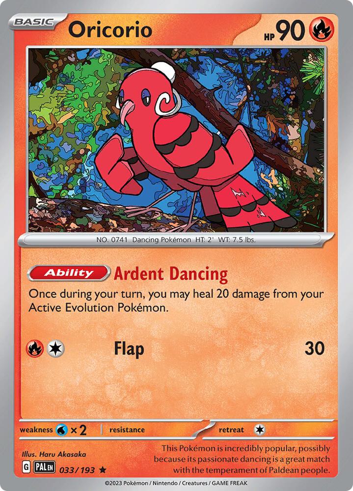 Oricorio (SV02: Paldea Evolved)