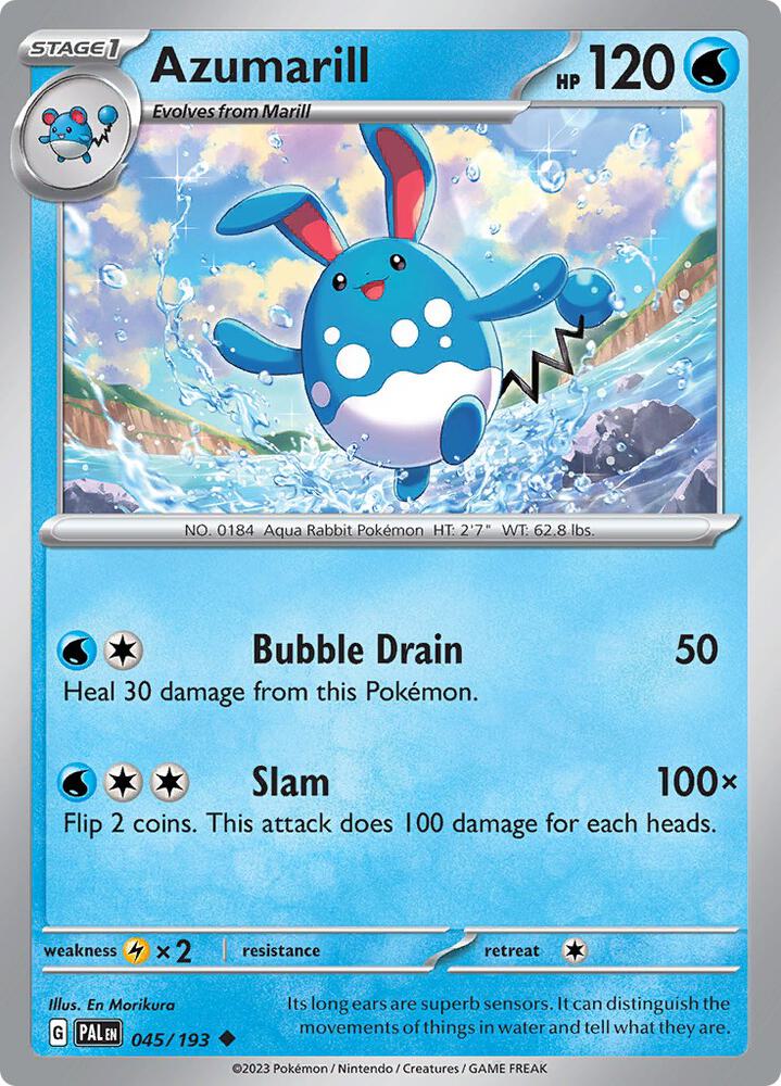 Azumarill (SV02: Paldea Evolved)