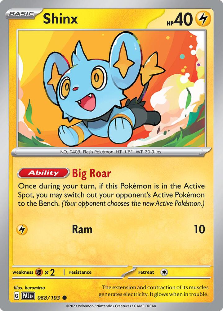 Shinx - 068/193 (SV02: Paldea Evolved)