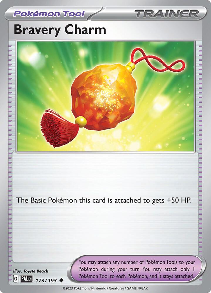 Bravery Charm (SV02: Paldea Evolved)