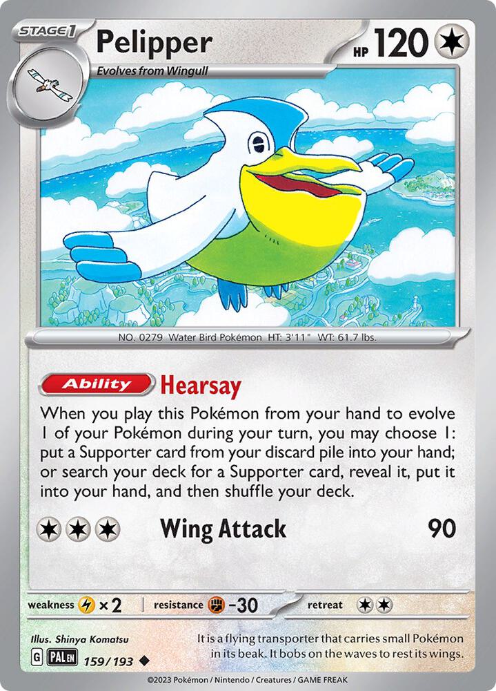 Pelipper (SV02: Paldea Evolved)