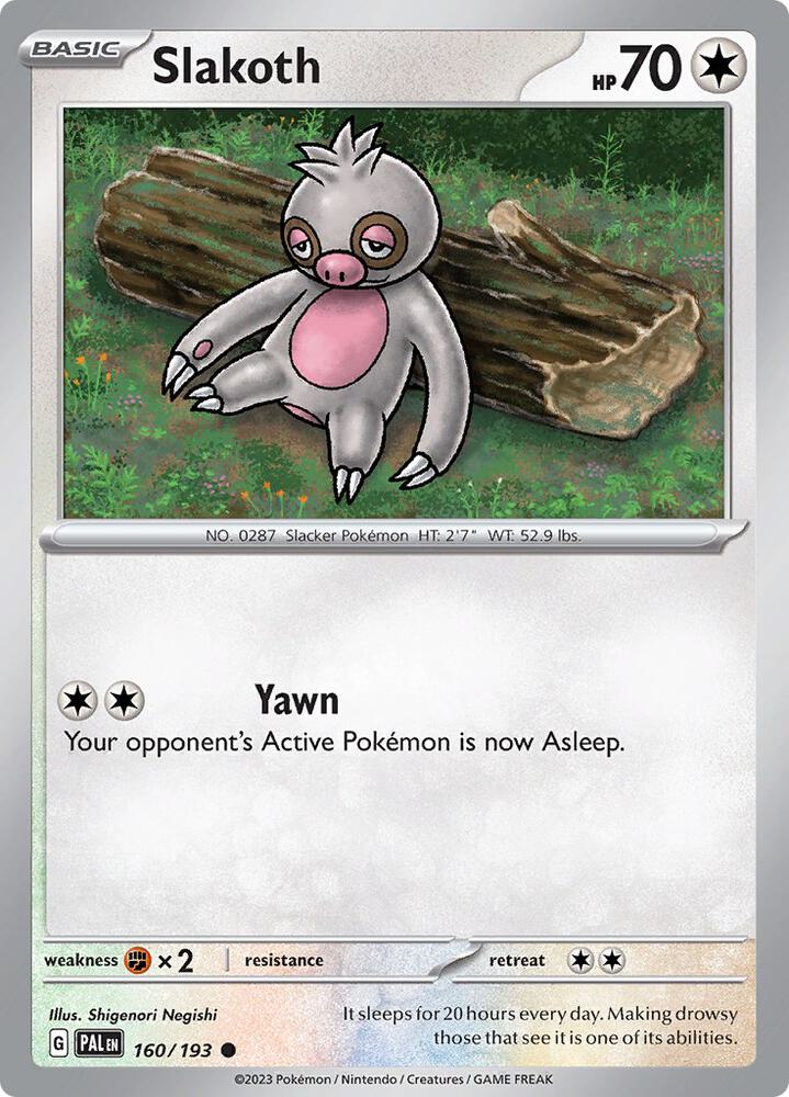 Slakoth (SV02: Paldea Evolved)