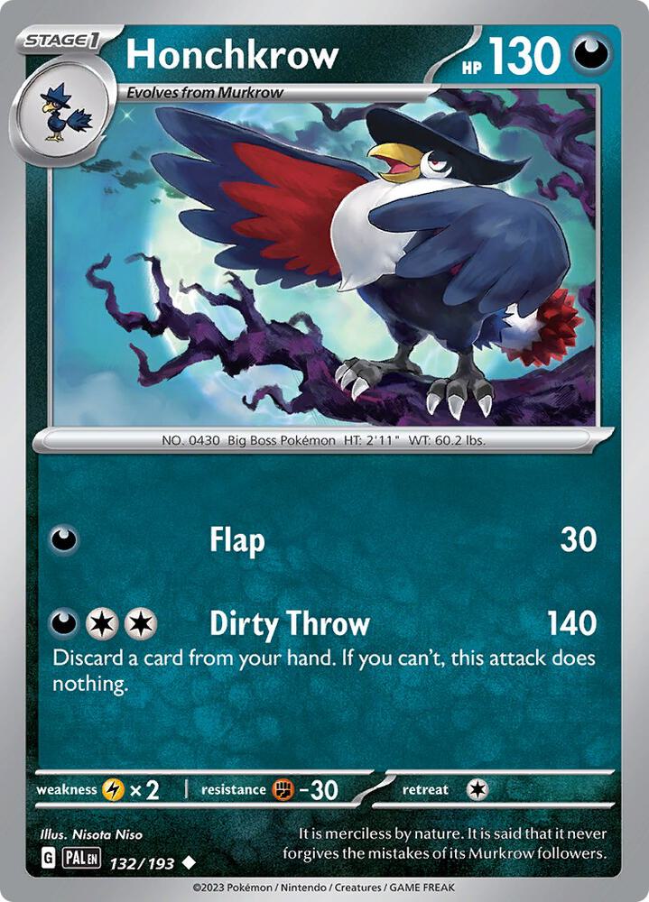 Honchkrow (SV02: Paldea Evolved)