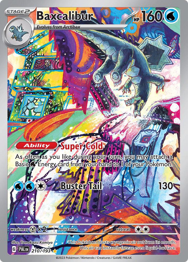Baxcalibur - 210/193 (SV02: Paldea Evolved)
