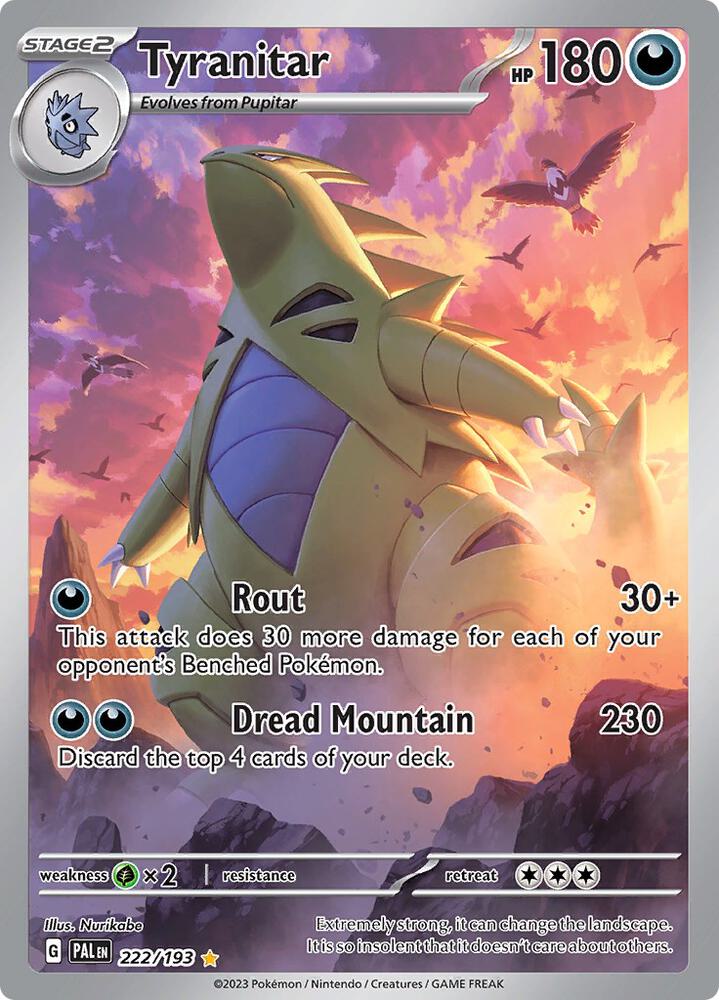 Tyranitar - 222/193 (SV02: Paldea Evolved)
