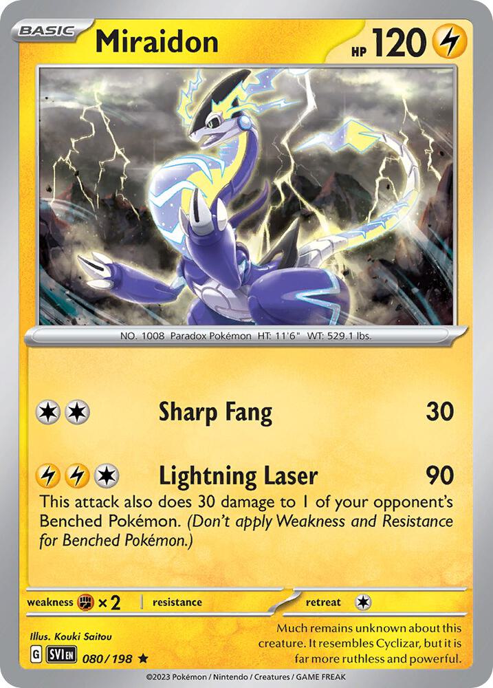 Miraidon - 080/198 (Deck Exclusives)