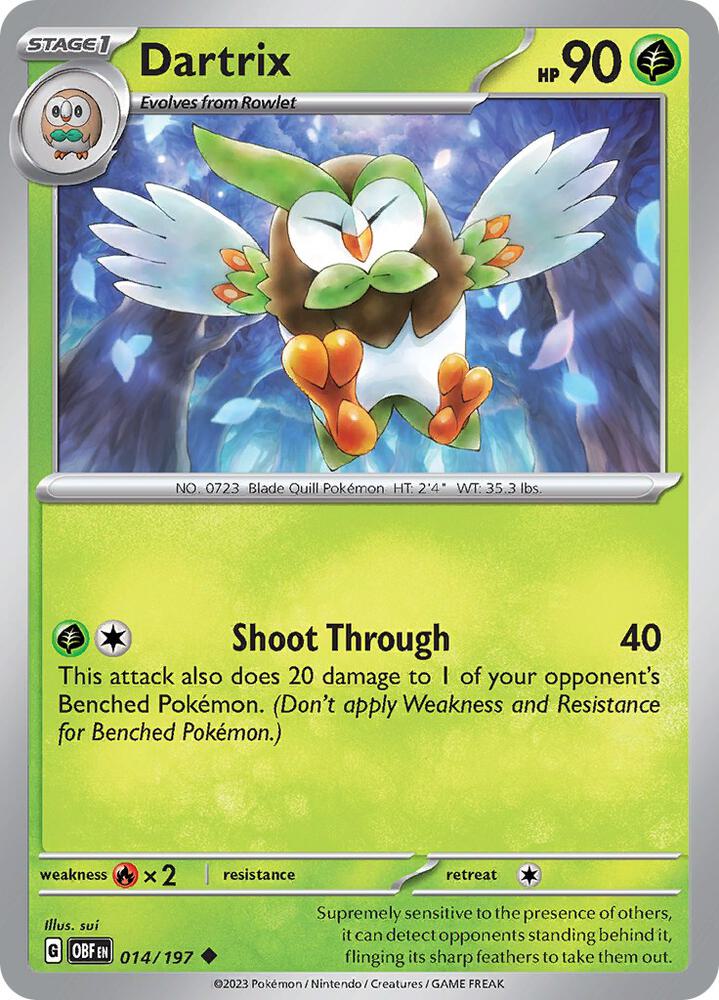 Dartrix (SV03: Obsidian Flames)