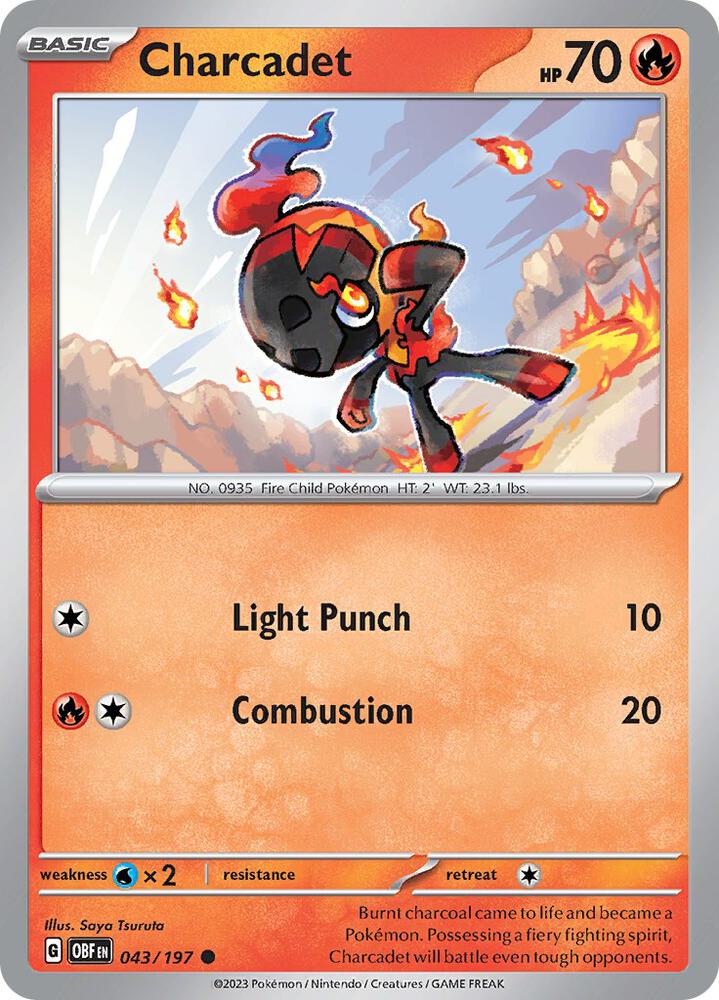 Charcadet (SV03: Obsidian Flames)