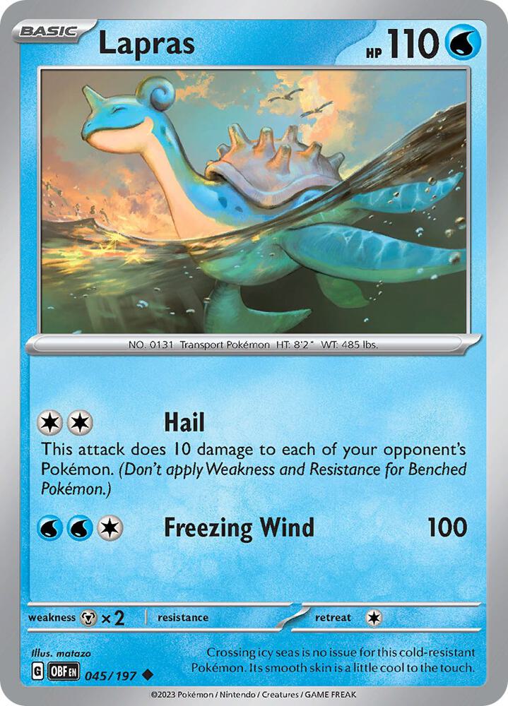 Lapras (SV03: Obsidian Flames)