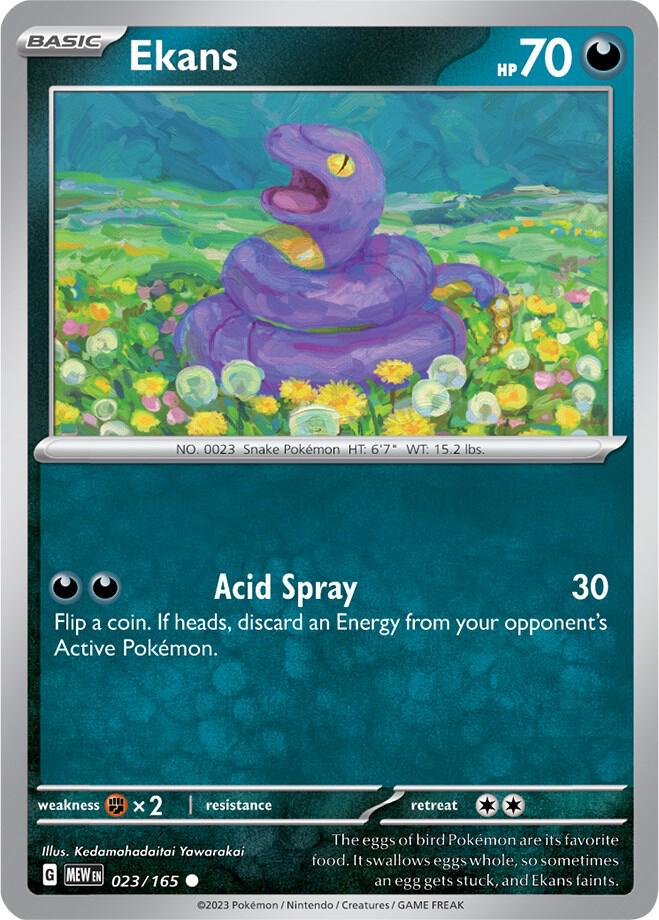 Ekans (SV: Scarlet & Violet 151)