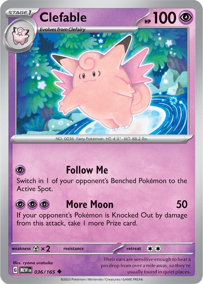 Clefable (SV: Scarlet & Violet 151)