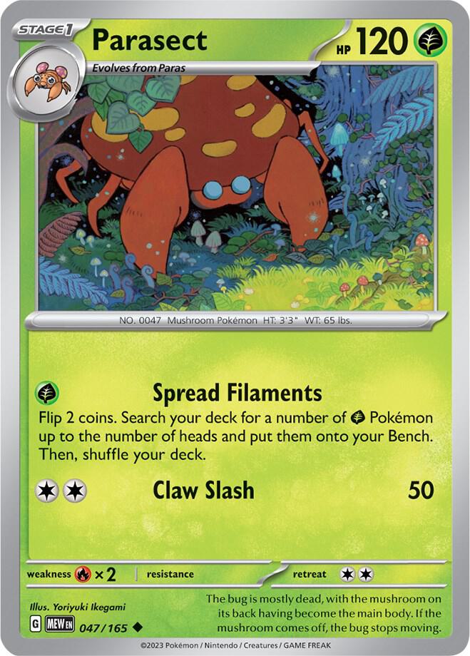 Parasect (SV: Scarlet & Violet 151)