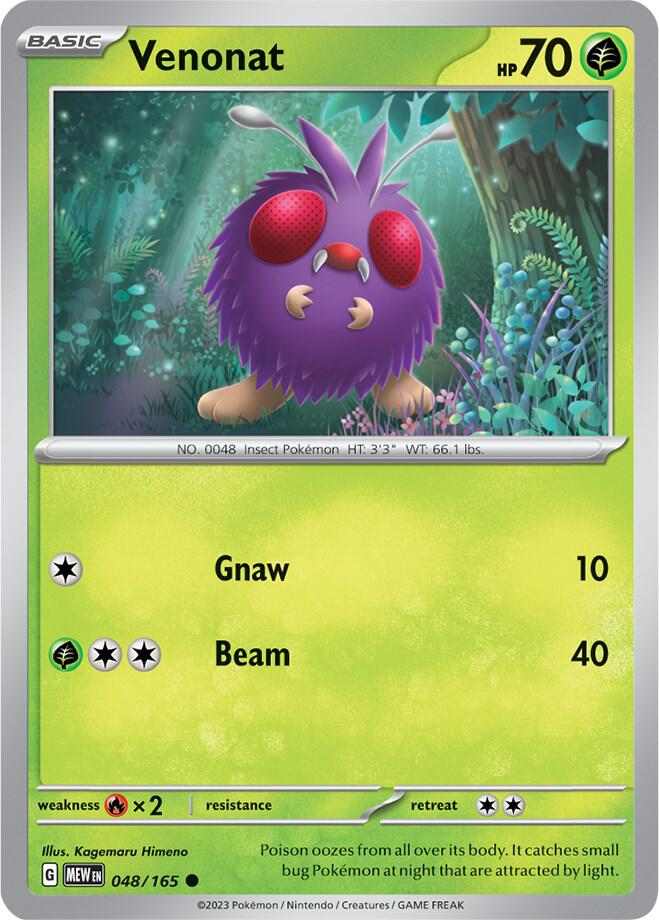 Venonat (SV: Scarlet & Violet 151)