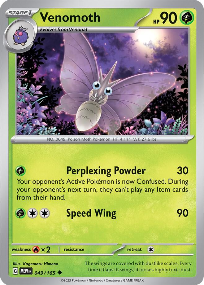 Venomoth (SV: Scarlet & Violet 151)