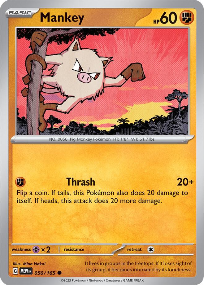 Mankey (SV: Scarlet & Violet 151)