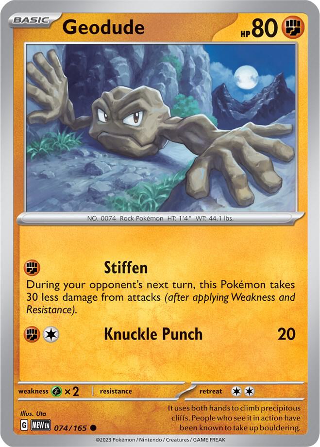 Geodude (SV: Scarlet & Violet 151)