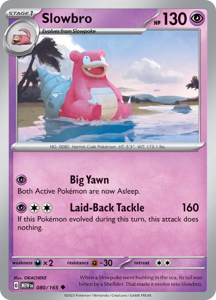 Slowbro (SV: Scarlet & Violet 151)