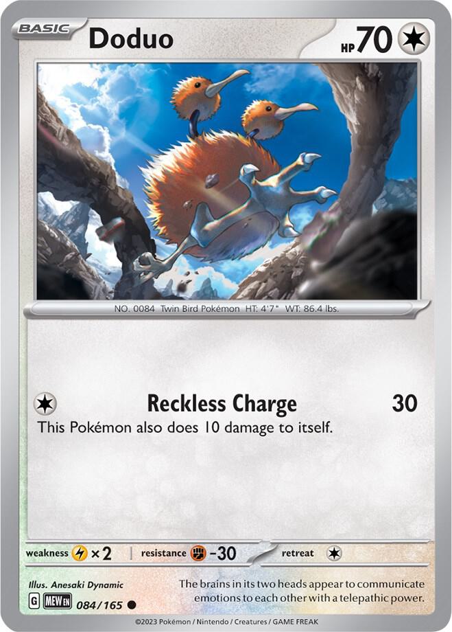 Doduo (SV: Scarlet & Violet 151)