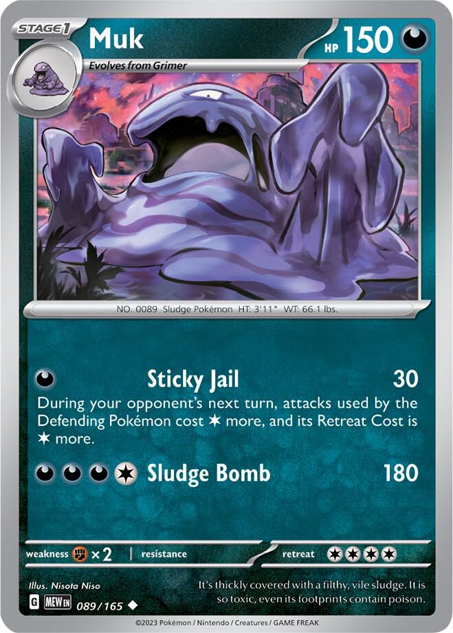 Muk (SV: Scarlet & Violet 151)