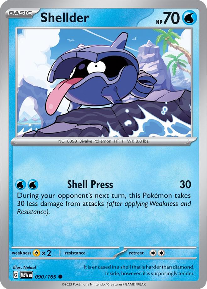 Shellder (SV: Scarlet & Violet 151)