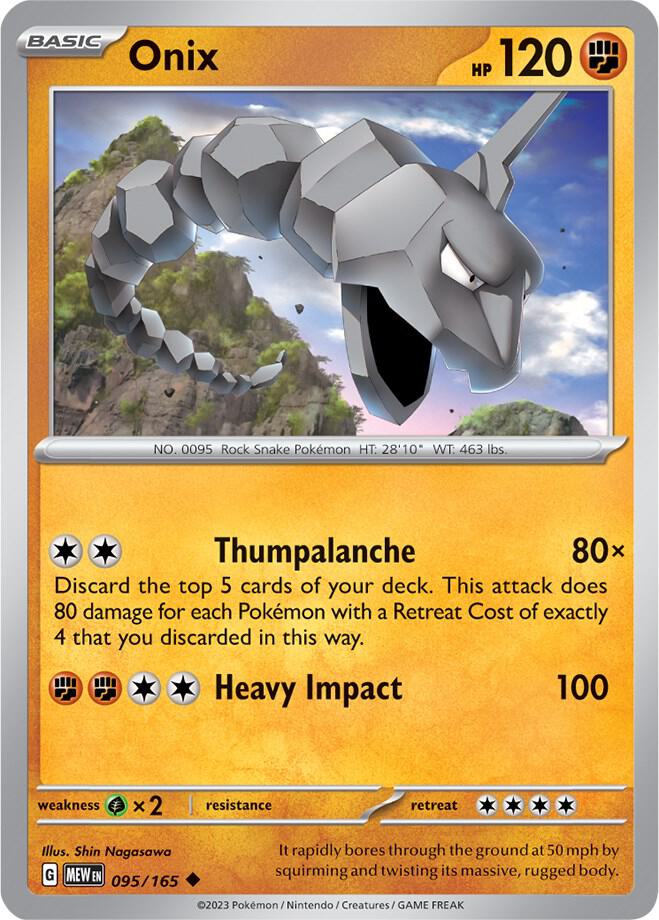 Onix (SV: Scarlet & Violet 151)