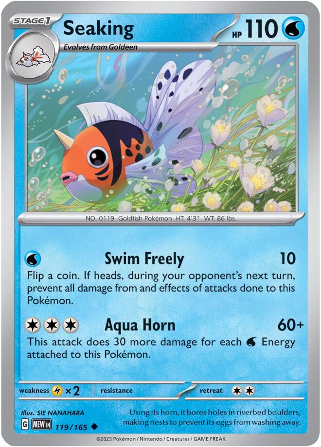 Seaking (SV: Scarlet & Violet 151)