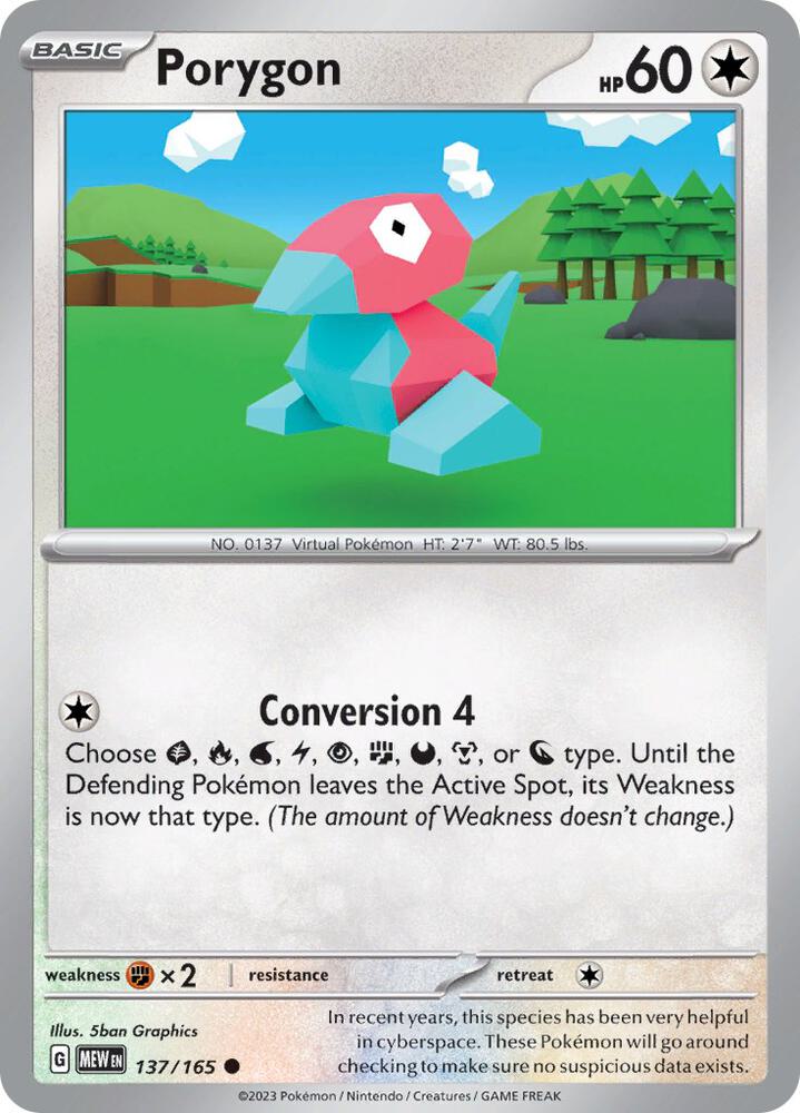 Porygon (SV: Scarlet & Violet 151)