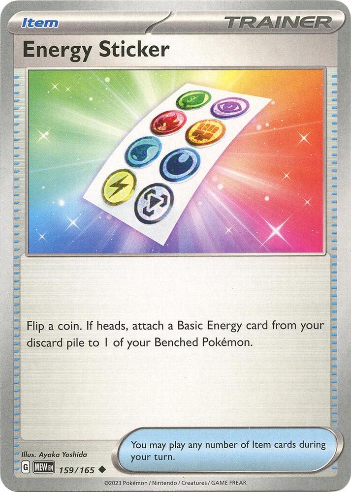 Energy Sticker (SV: Scarlet & Violet 151)