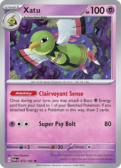 Xatu - 072/182 (Non-Holo) (Deck Exclusives)