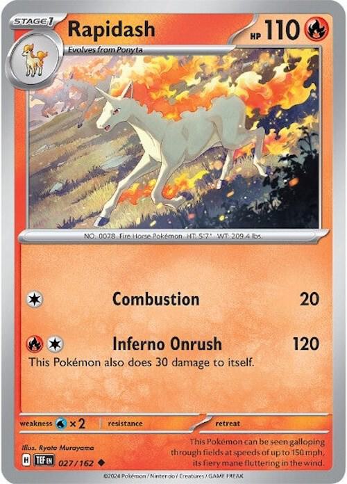 Rapidash (SV05: Temporal Forces)
