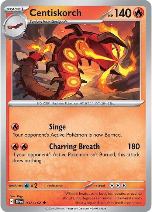 Centiskorch (SV05: Temporal Forces)