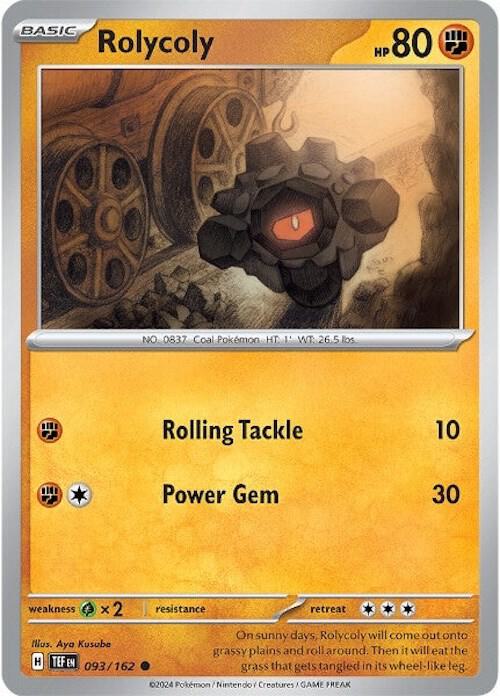 Rolycoly (SV05: Temporal Forces)