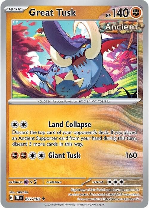 Great Tusk - 097/162 (SV05: Temporal Forces)