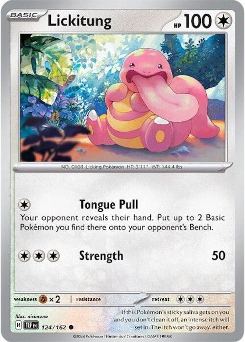 Lickitung - 124/162 (SV05: Temporal Forces)