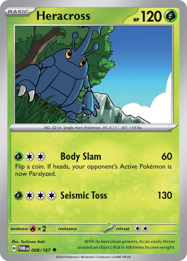 Heracross (SV06: Twilight Masquerade)