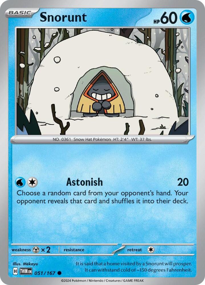 Snorunt (SV06: Twilight Masquerade)