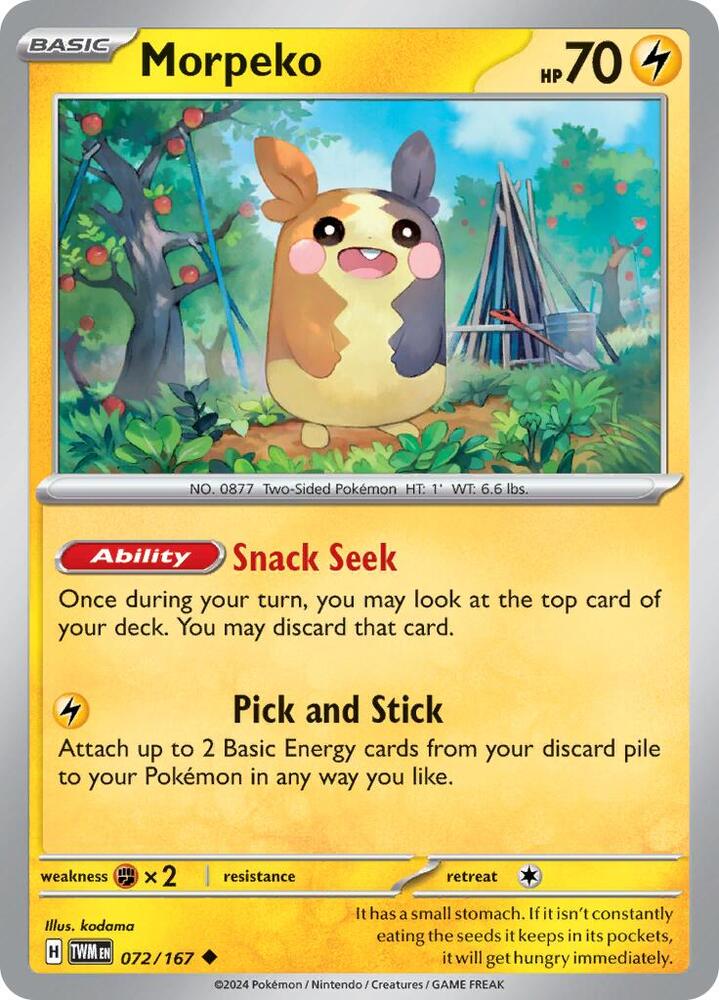 Morpeko (SV06: Twilight Masquerade)