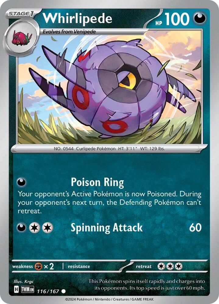Whirlipede (SV06: Twilight Masquerade)
