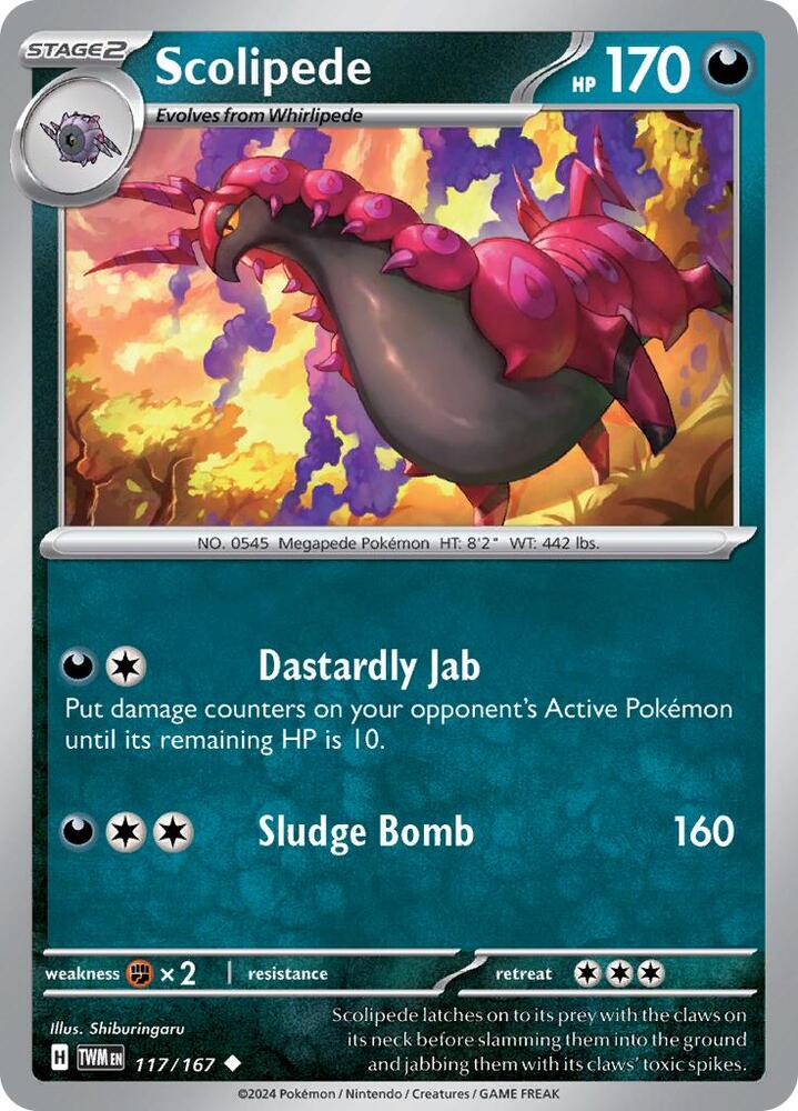 Scolipede (SV06: Twilight Masquerade)