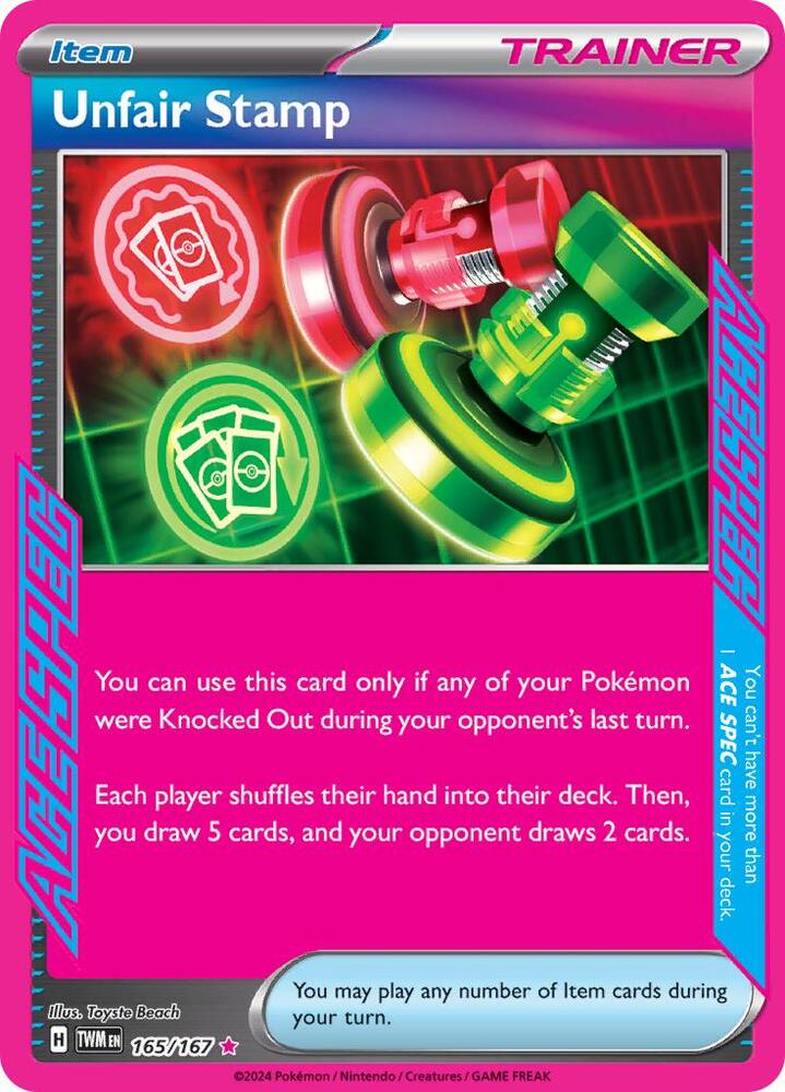 Unfair Stamp (SV06: Twilight Masquerade)