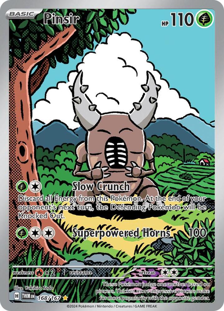 Pinsir - 168/167 (SV06: Twilight Masquerade)