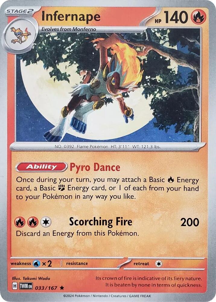 Infernape - 033/167 (Deck Exclusives)