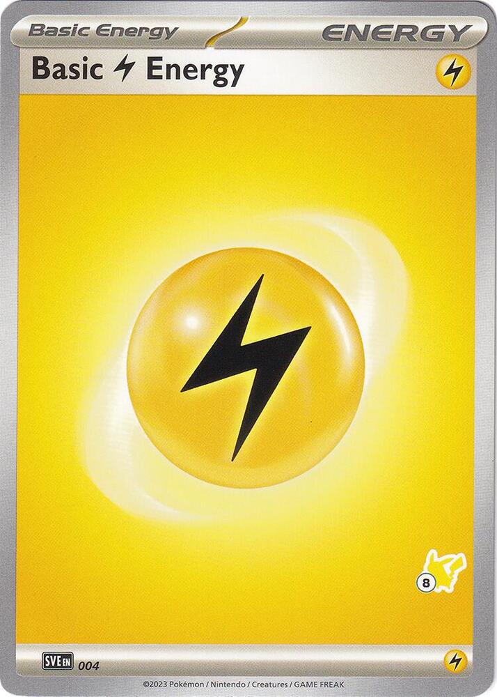 Basic Lightning Energy - Pikachu 8 (Battle Academy 2024)