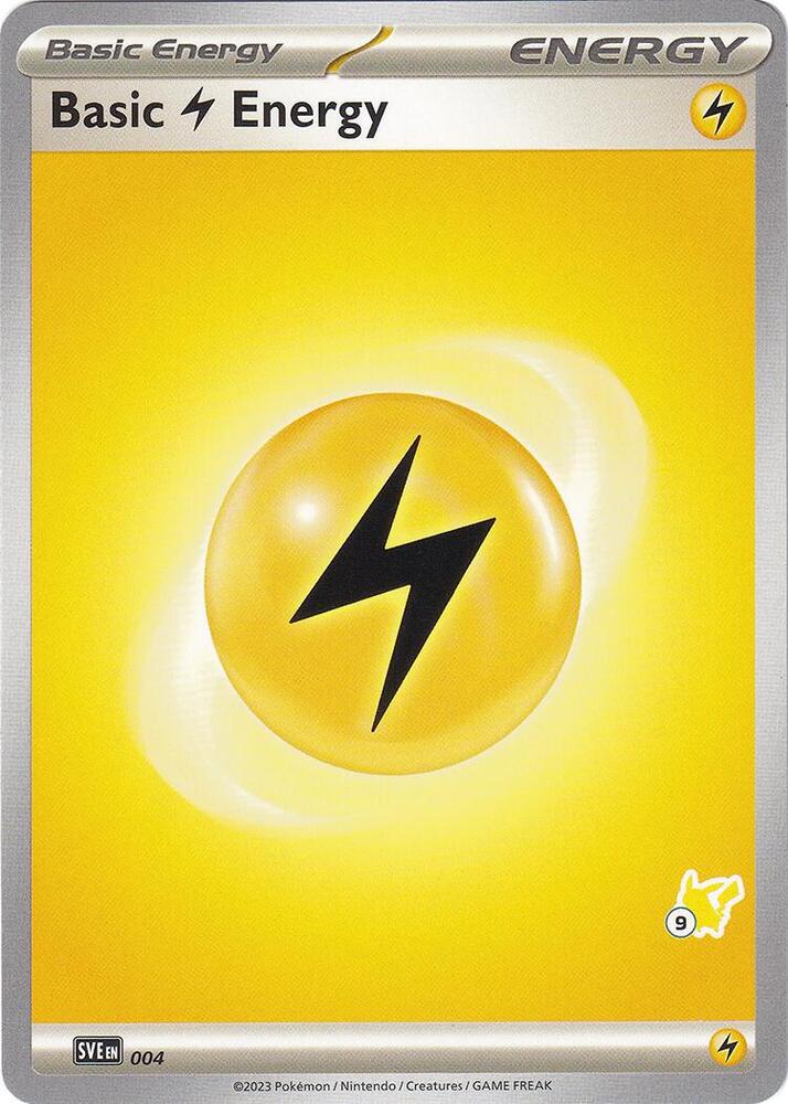 Basic Lightning Energy - Pikachu 9 (Battle Academy 2024)