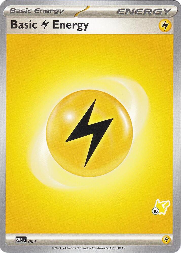 Basic Lightning Energy - Pikachu 16 (Battle Academy 2024)
