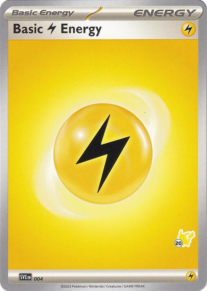 Basic Lightning Energy - Pikachu 20 (Battle Academy 2024)